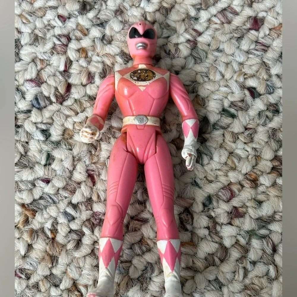 Mighty Morphin Pink Power Ranger Action Figure